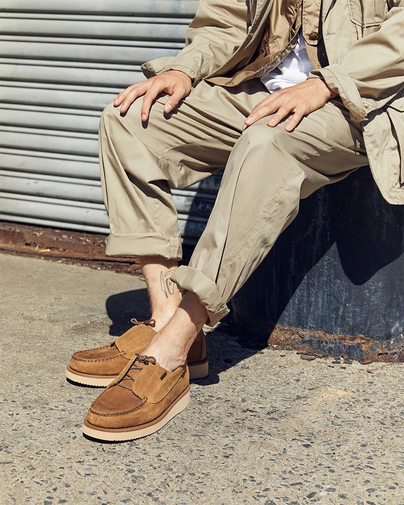 Engineered Garments x Sebago SS21